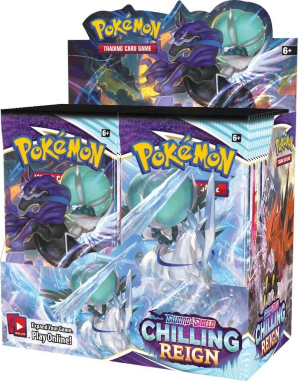 POKEMON TCG Sword and Shield - Chilling Reign Booster